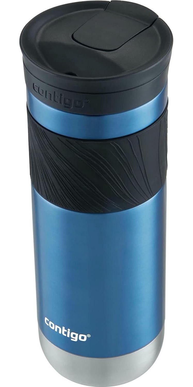 Contigo Byron Vacuum-Insulated Stainless Steel Travel Mug, 20oz - Leak-Proof - Edition-NGTA