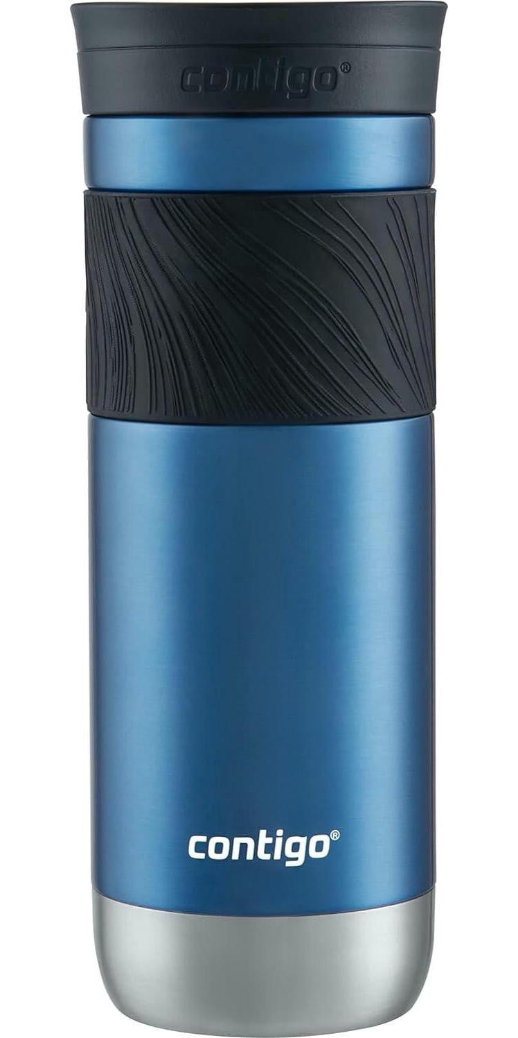 Contigo Byron Vacuum-Insulated Stainless Steel Travel Mug, 20oz - Leak-Proof - Edition-NGTA