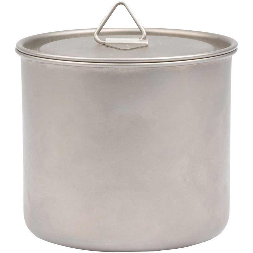 Olicamp Titanium Space Saver Mug with Lid, Nests Nalgene Bottle Inside, Lightweight and Compact, Perfect for Camping and Backpacking, 550mL Edition-KOBB