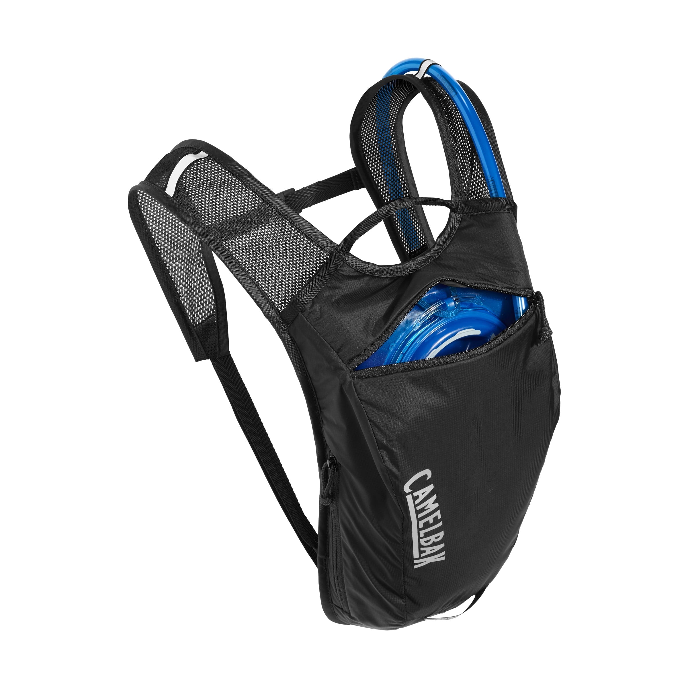 Camelbak Hydrobak Light 50oz Hydration Pack, Black/Silver Edition-LBFU