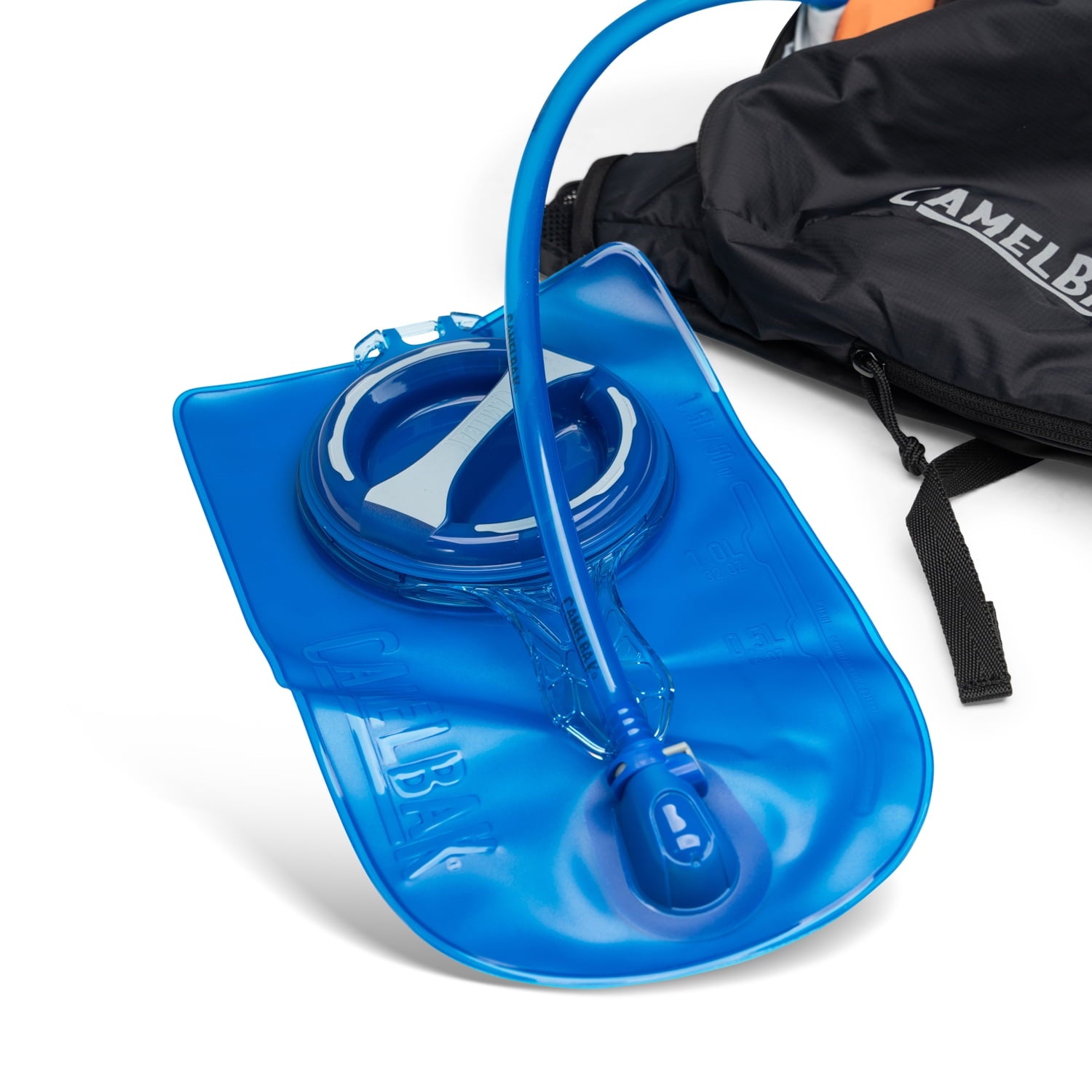 Camelbak Hydrobak Light 50oz Hydration Pack, Black/Silver Edition-LBFU