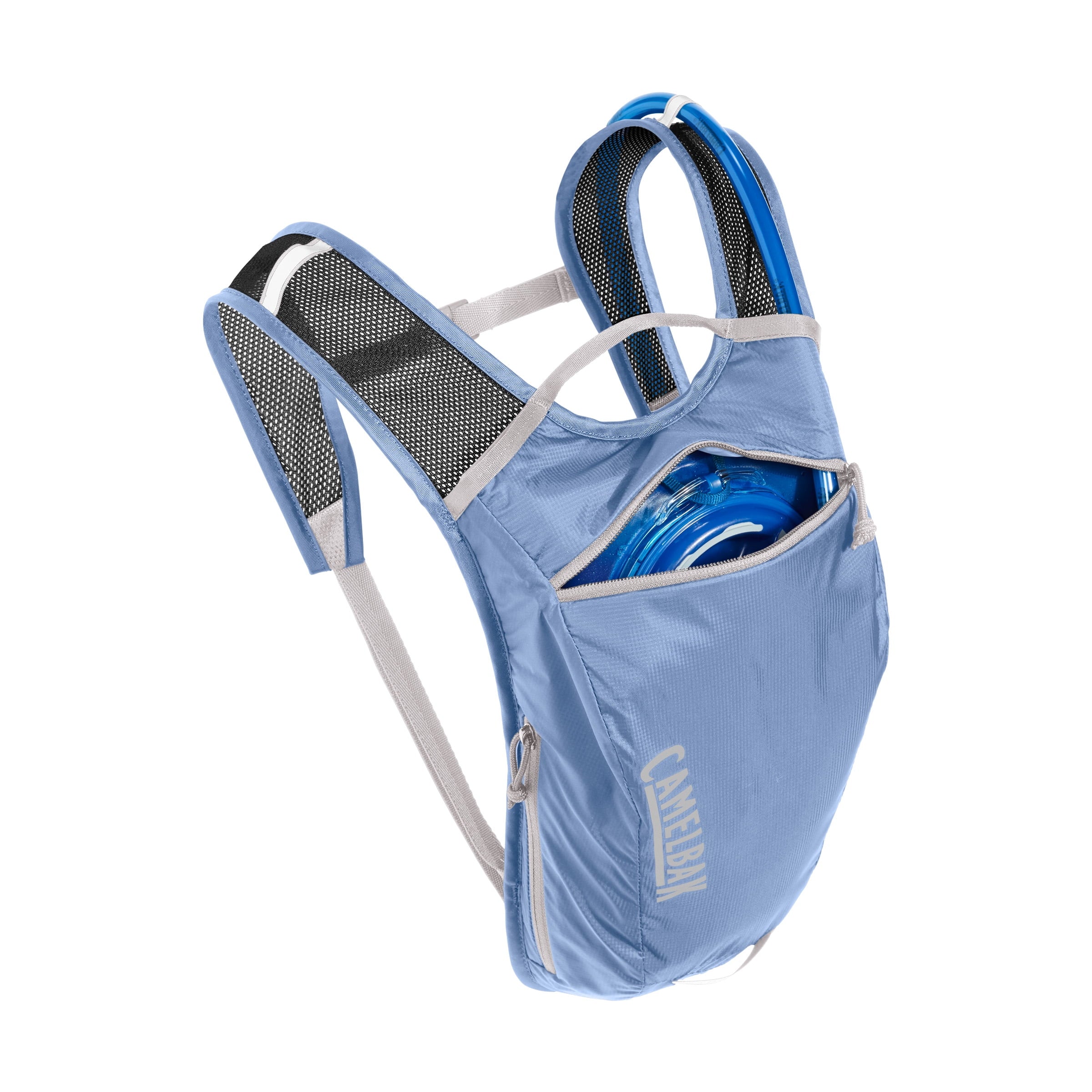 Camelbak Hydrobak Light 50oz Hydration Pack, Black/Silver Edition-LBFU