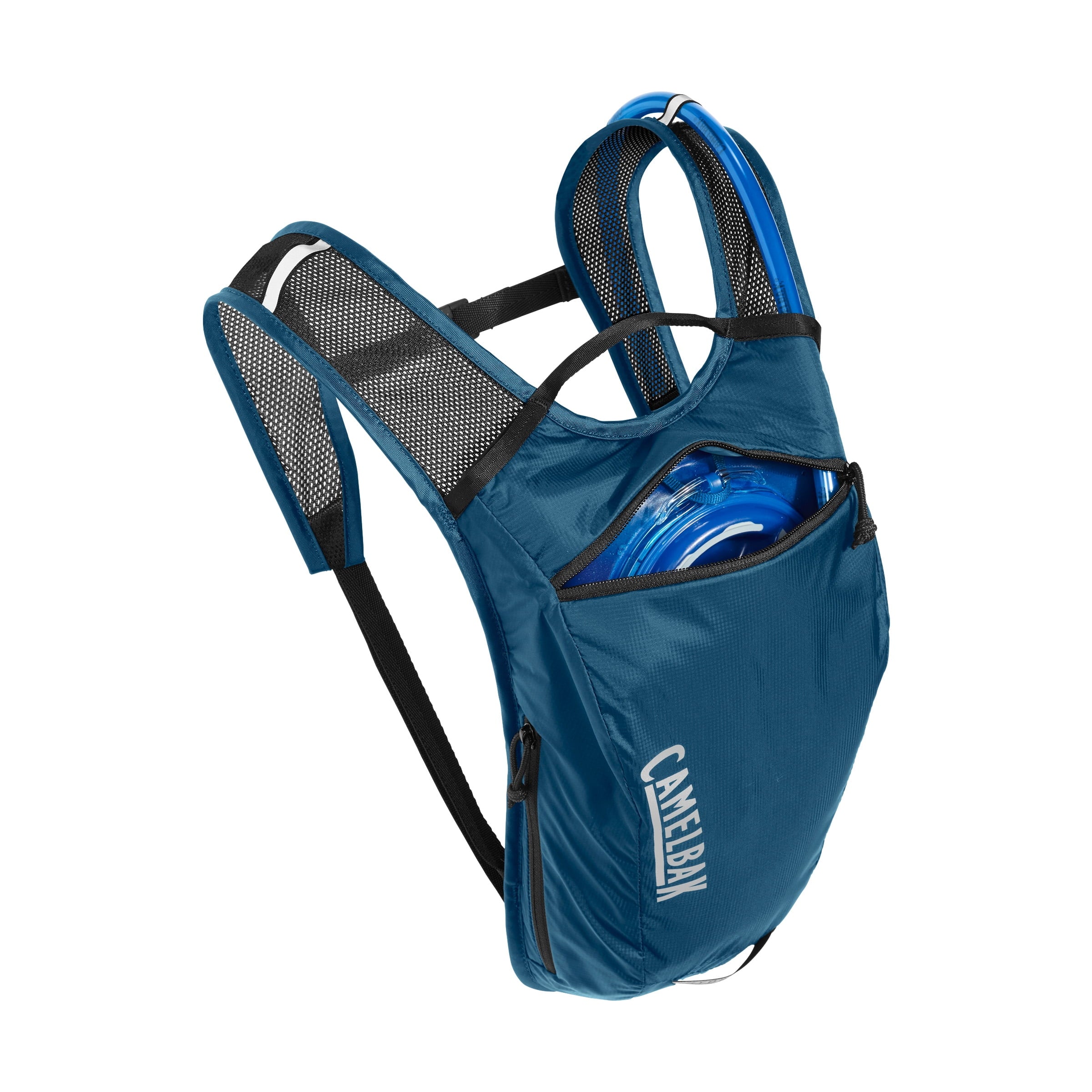 Camelbak Hydrobak Light 50oz Hydration Pack, Black/Silver Edition-LBFU