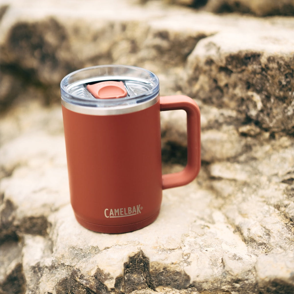 CamelBak Thrive™ Insulated Stainless Steel Mug 16oz, Black Edition-WWKY