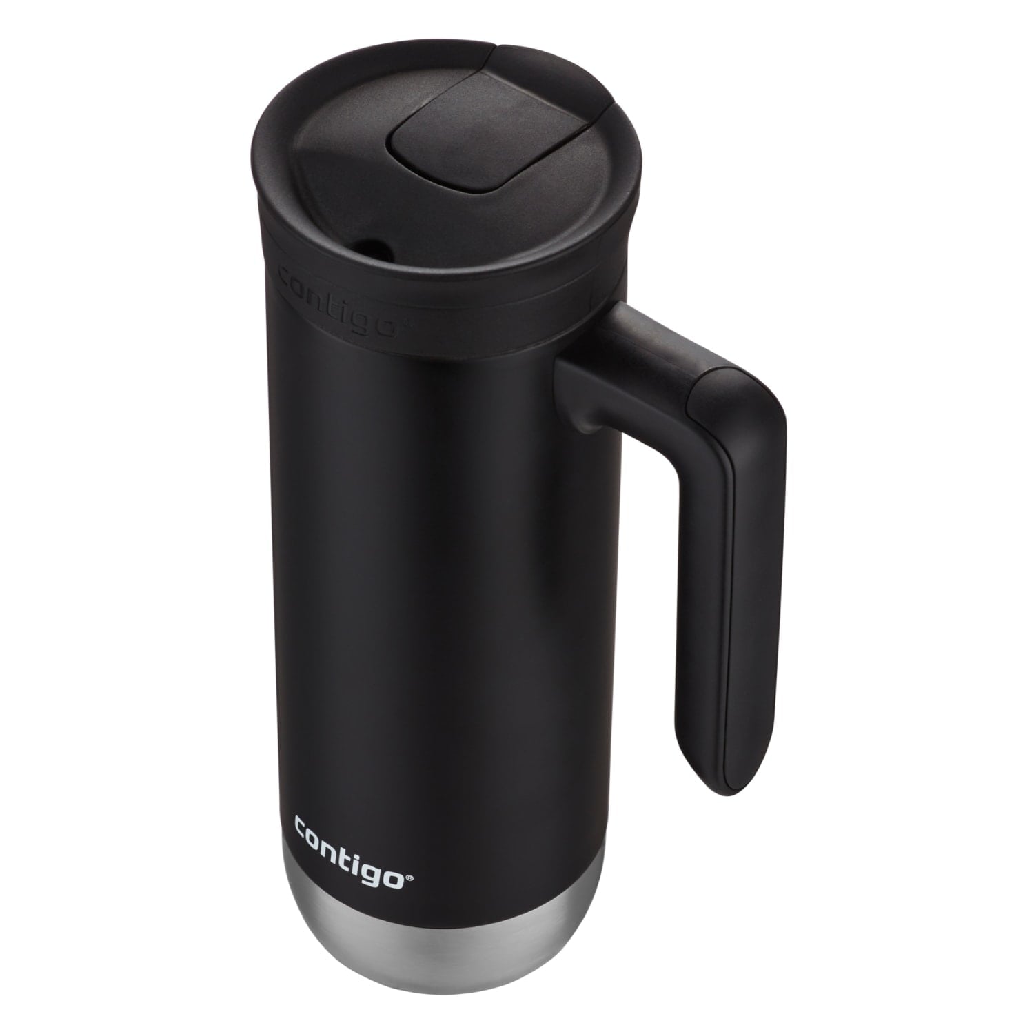 Contigo Huron 2.0 Stainless Steel Travel Mug with SNAPSEAL Lid and Handle in Black, 20 fl oz. Edition-0UFI