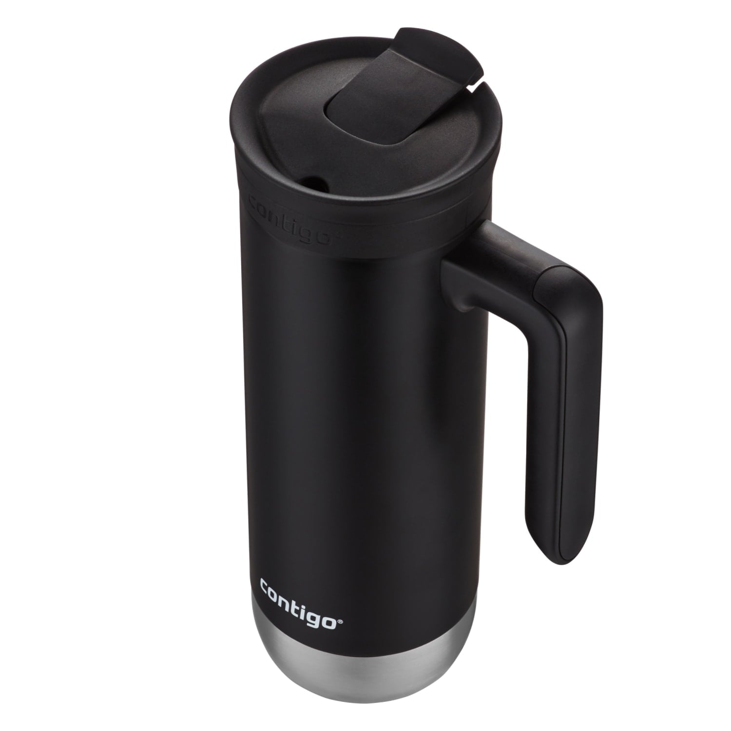 Contigo Huron 2.0 Stainless Steel Travel Mug with SNAPSEAL Lid and Handle in Black, 20 fl oz. Edition-0UFI