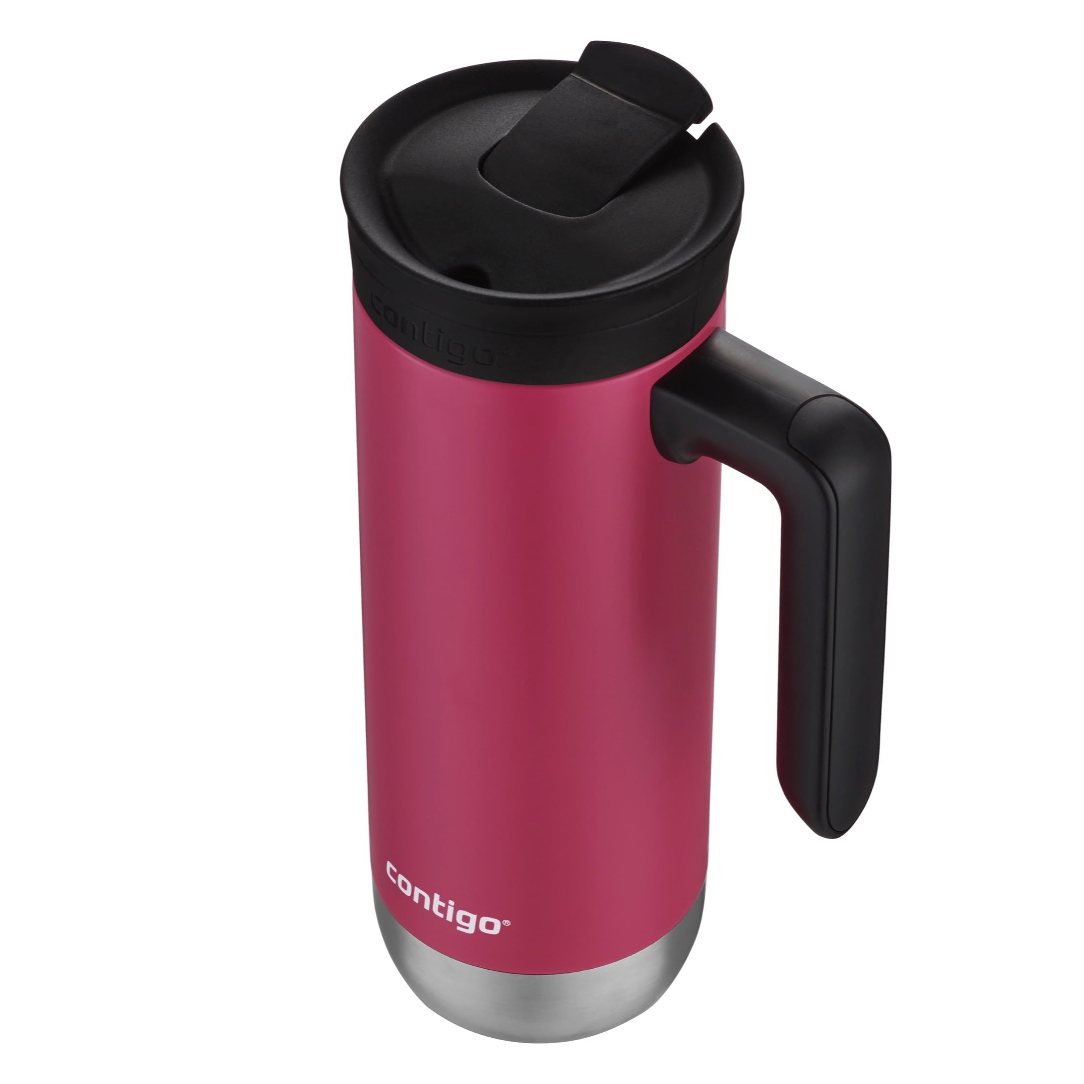 Contigo Huron 2.0 Stainless Steel Travel Mug with SNAPSEAL Lid and Handle in Black, 20 fl oz. Edition-0UFI