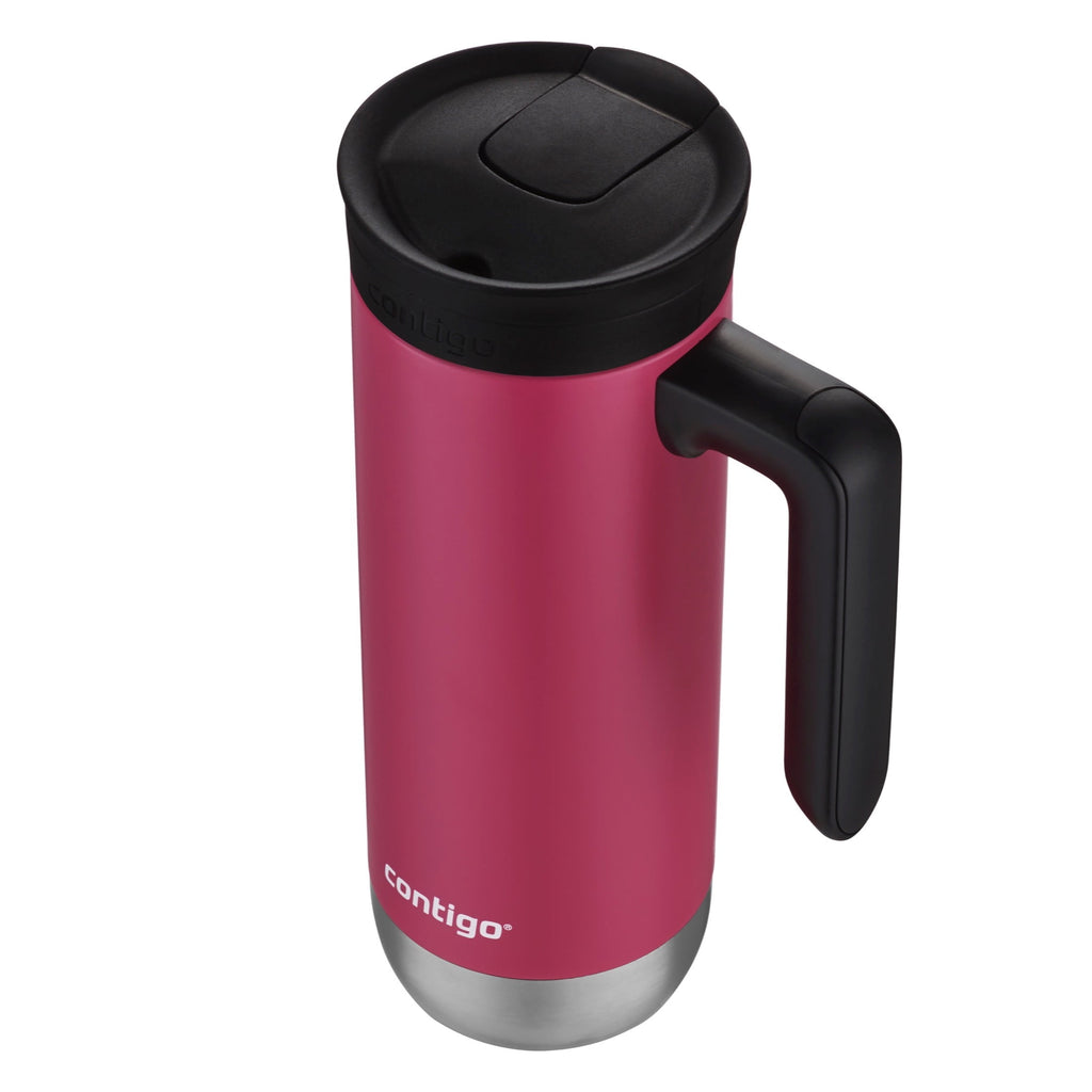 Contigo Huron 2.0 Stainless Steel Travel Mug with SNAPSEAL Lid and Handle in Black, 20 fl oz. Edition-0UFI