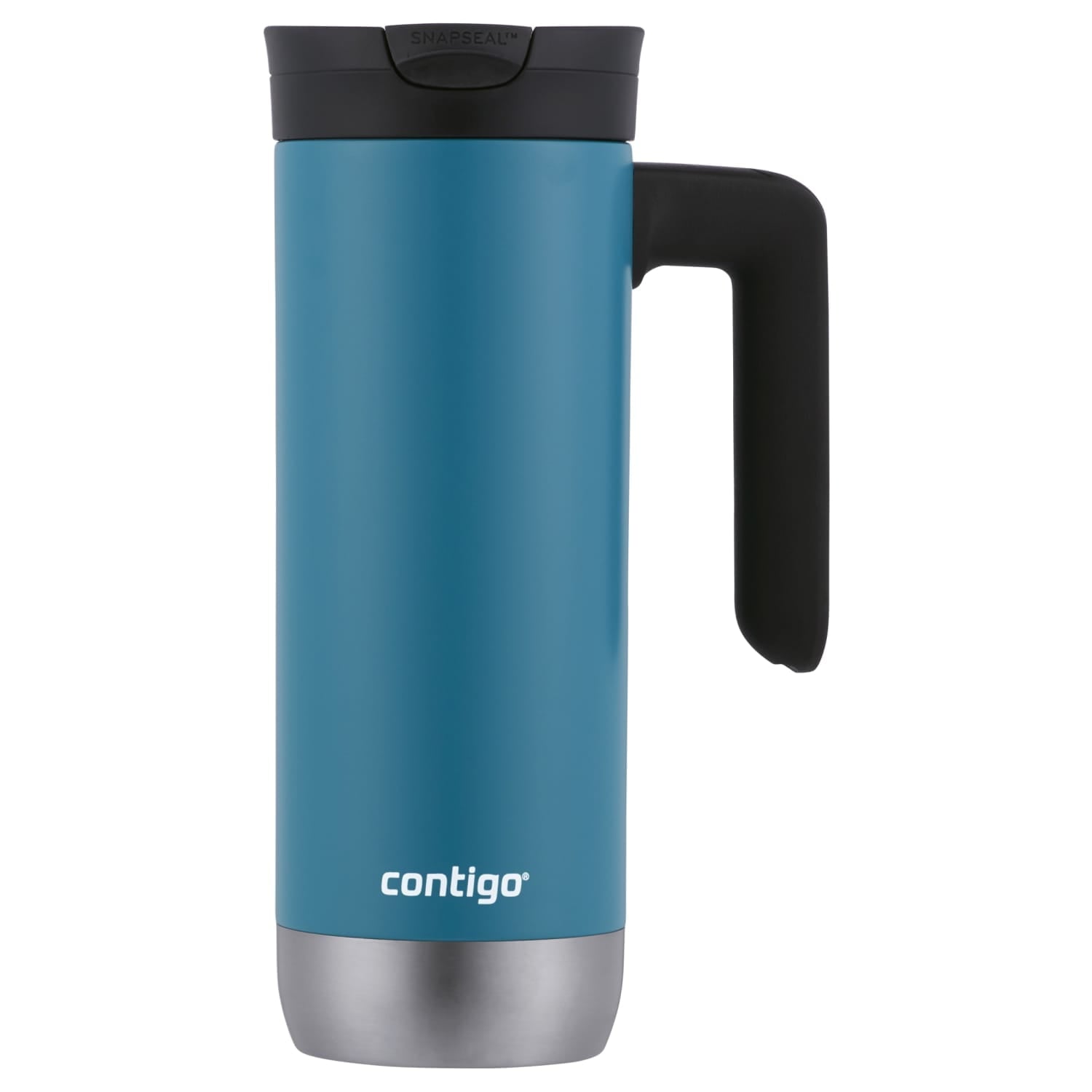 Contigo Huron 2.0 Stainless Steel Travel Mug with SNAPSEAL Lid and Handle in Black, 20 fl oz. Edition-0UFI