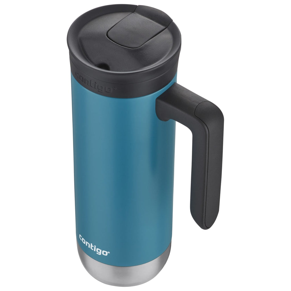 Contigo Huron 2.0 Stainless Steel Travel Mug with SNAPSEAL Lid and Handle in Black, 20 fl oz. Edition-0UFI