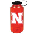 Scarlet Nebraska Huskers 32oz. Nalgene Sustainable Wide Mouth Water Bottle Edition-92E1