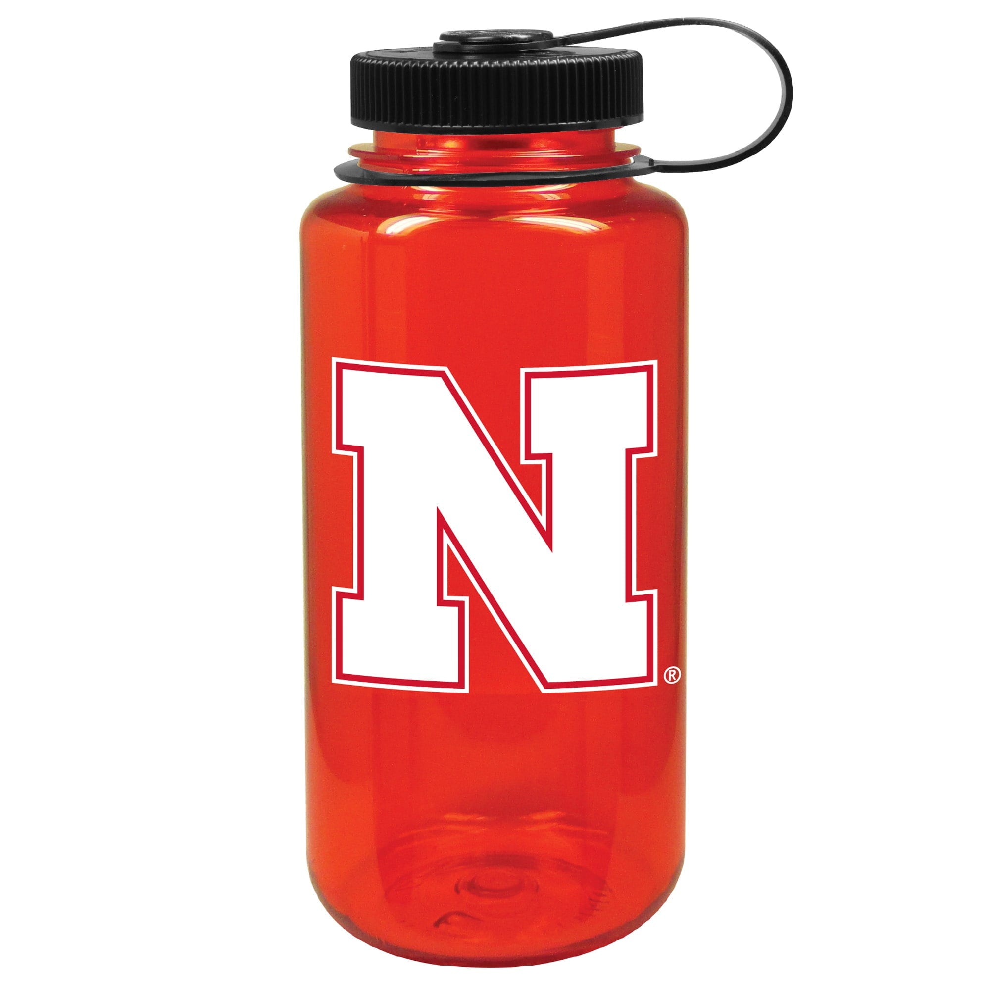 Scarlet Nebraska Huskers 32oz. Nalgene Sustainable Wide Mouth Water Bottle Edition-92E1