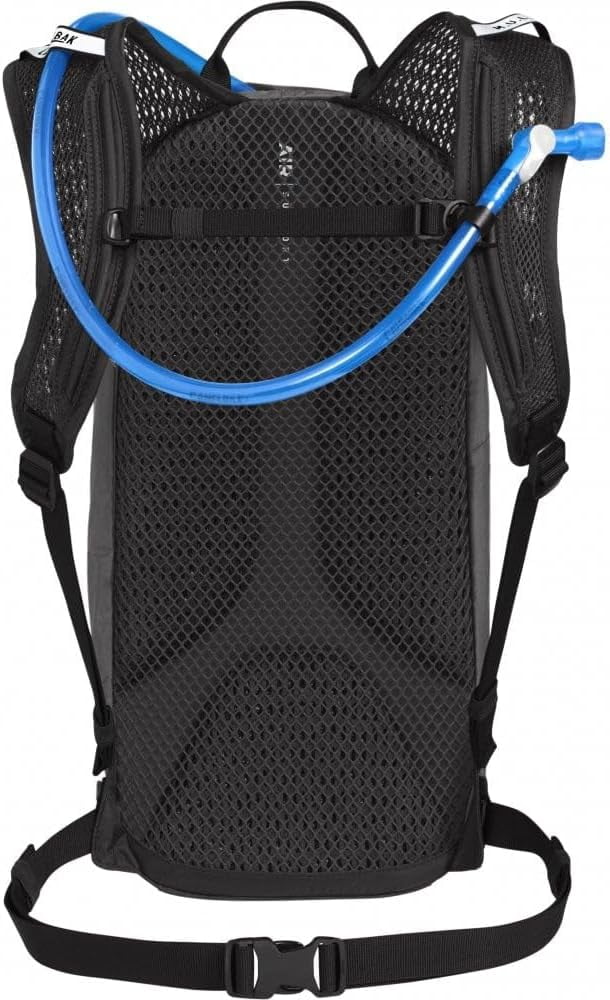 CamelBak Women's M.U.L.E. 12 Mountain Biking Hydration Pack - Easy Refilling Hydration Backpack - Magnetic Tube Trap 100oz, Charcoal/Black Edition-9WY5