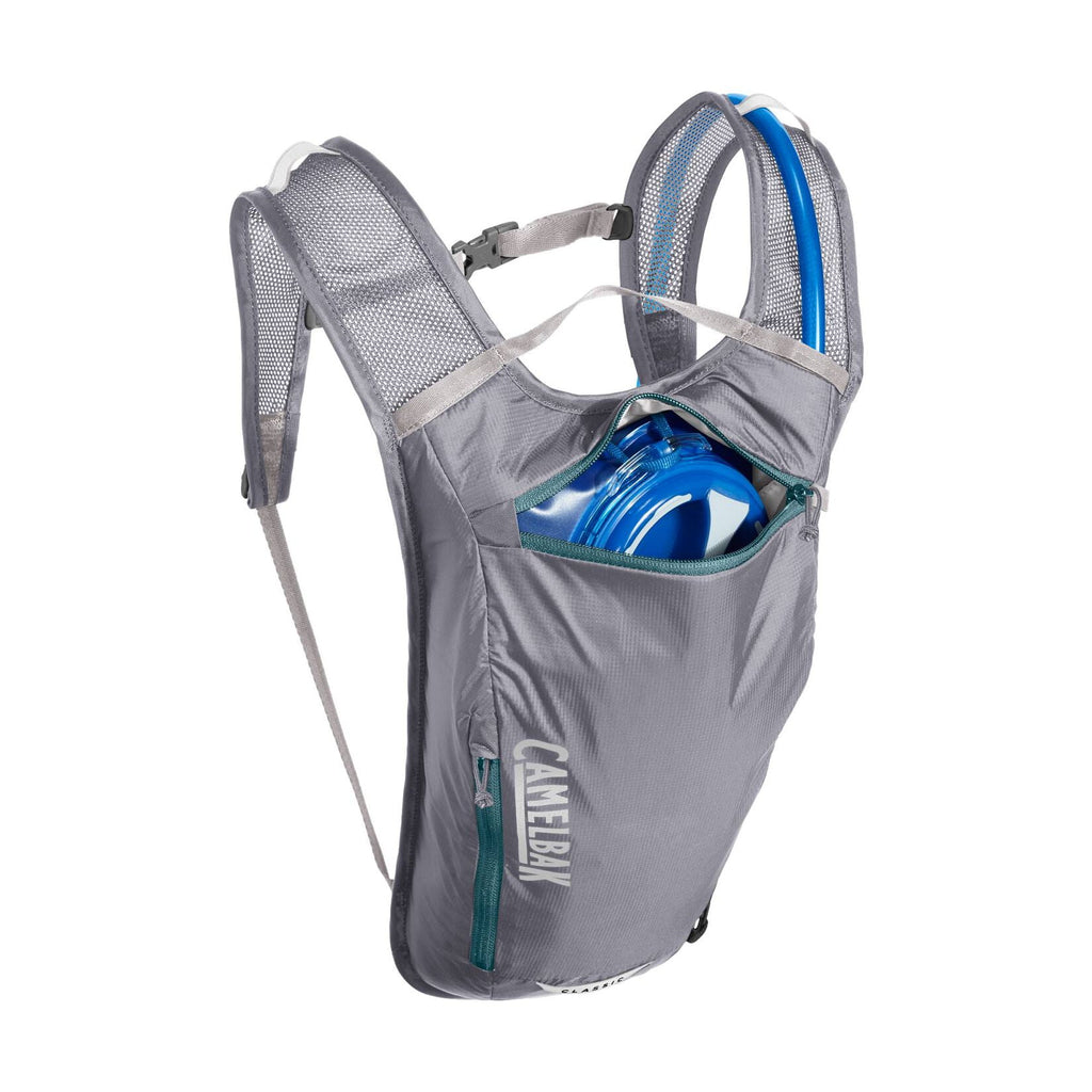 CamelBak Classic 70oz Light Bike Hydration Pack, Gunmetal/Hydro Edition-TTA3
