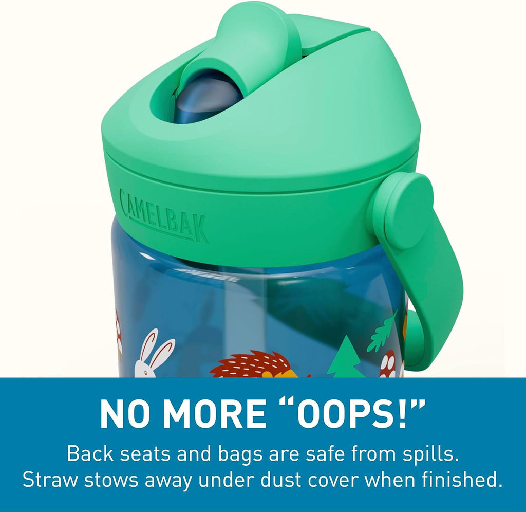 Camelbak Thrive™ Flip Straw Kids 14oz Bottle, Friendly Forest Edition-RF5Z