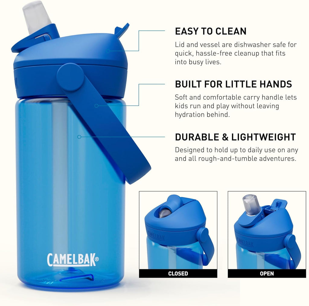 Camelbak Thrive™ Flip Straw Kids 14oz Bottle, Friendly Forest Edition-RF5Z