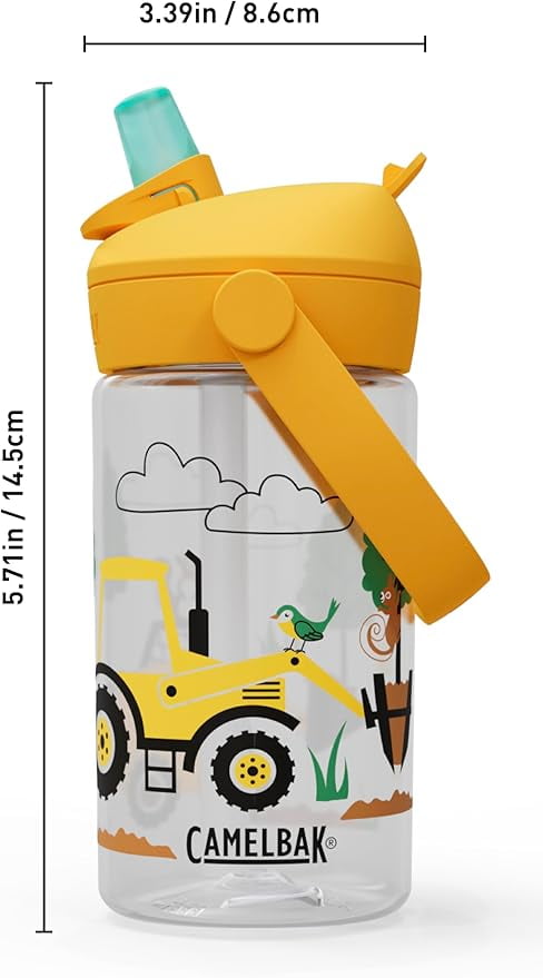 Camelbak Thrive™ Flip Straw Kids 14oz Bottle, Friendly Forest Edition-RF5Z