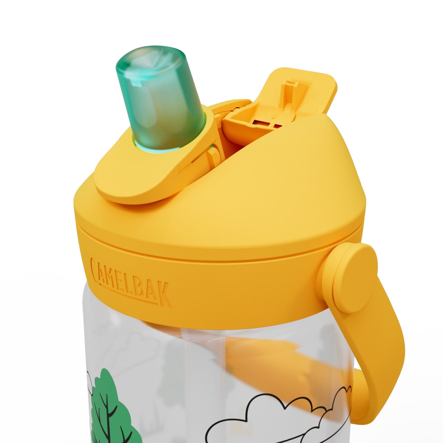 Camelbak Thrive™ Flip Straw Kids 14oz Bottle, Friendly Forest Edition-RF5Z