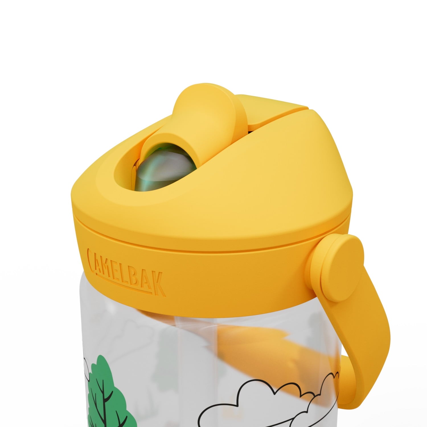 Camelbak Thrive™ Flip Straw Kids 14oz Bottle, Friendly Forest Edition-RF5Z