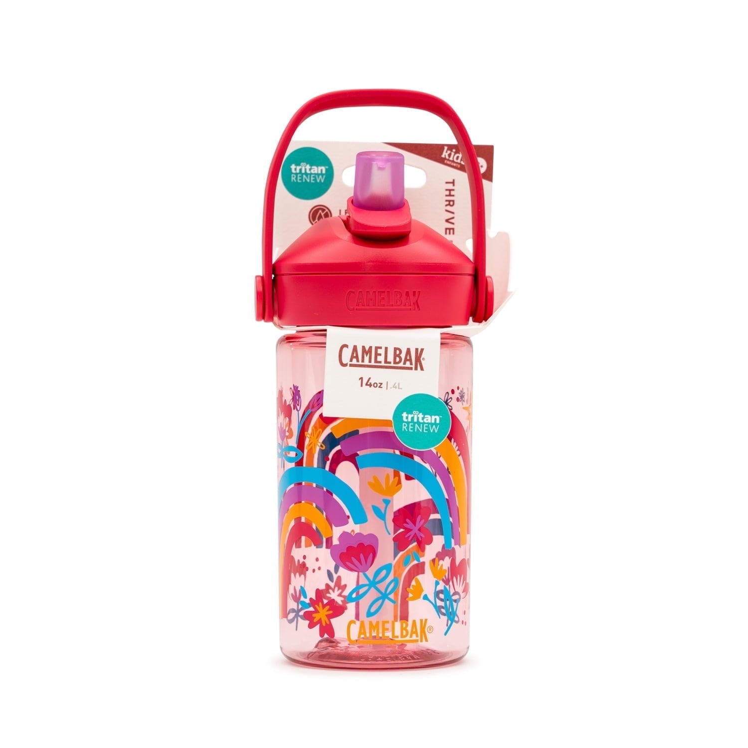 Camelbak Thrive™ Flip Straw Kids 14oz Bottle, Friendly Forest Edition-RF5Z