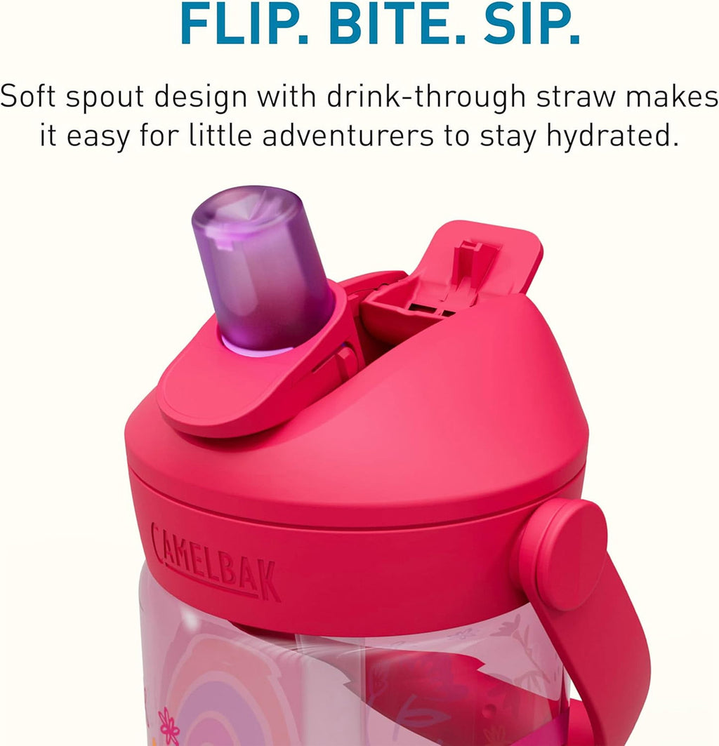 Camelbak Thrive™ Flip Straw Kids 14oz Bottle, Friendly Forest Edition-RF5Z