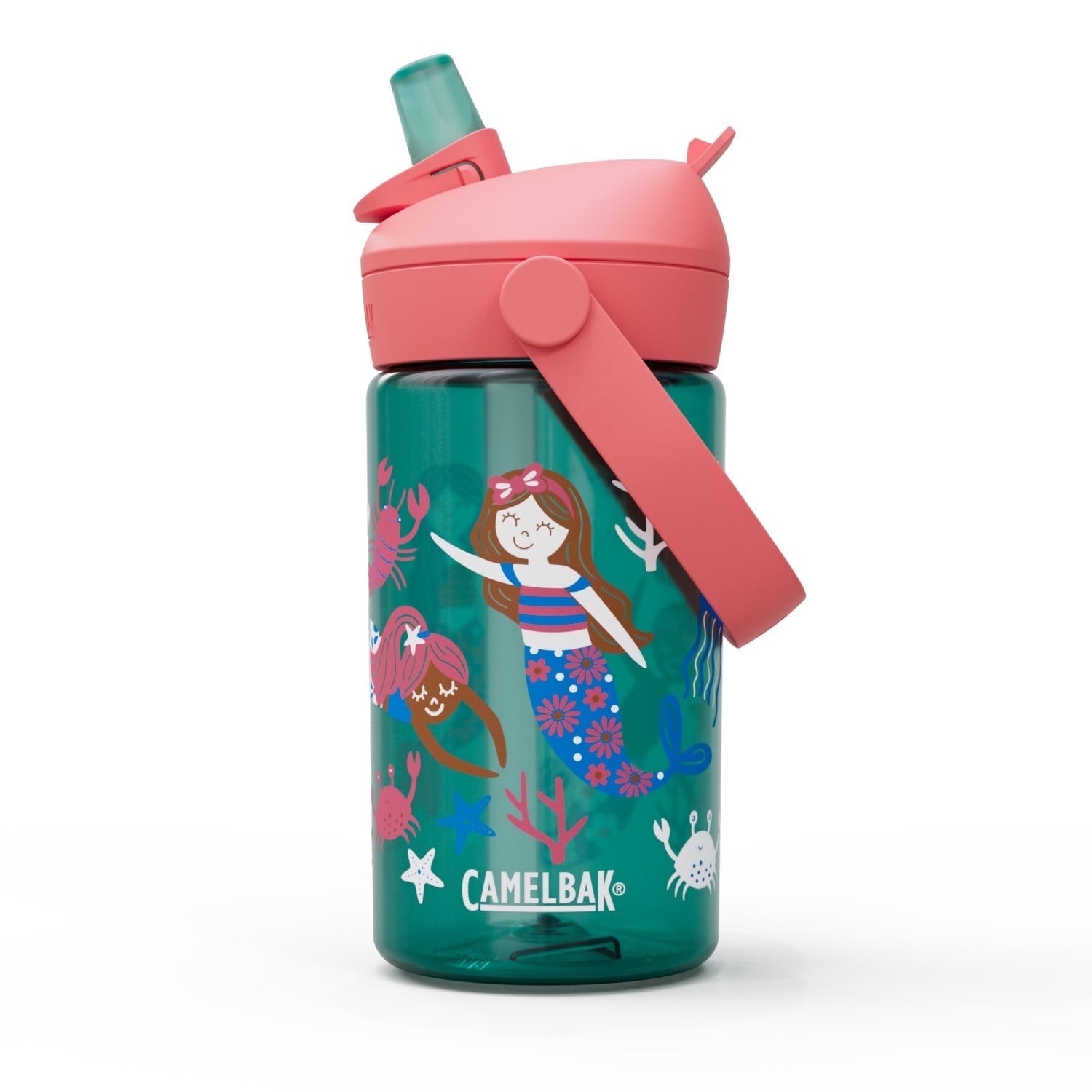 Camelbak Thrive™ Flip Straw Kids 14oz Bottle, Friendly Forest Edition-RF5Z