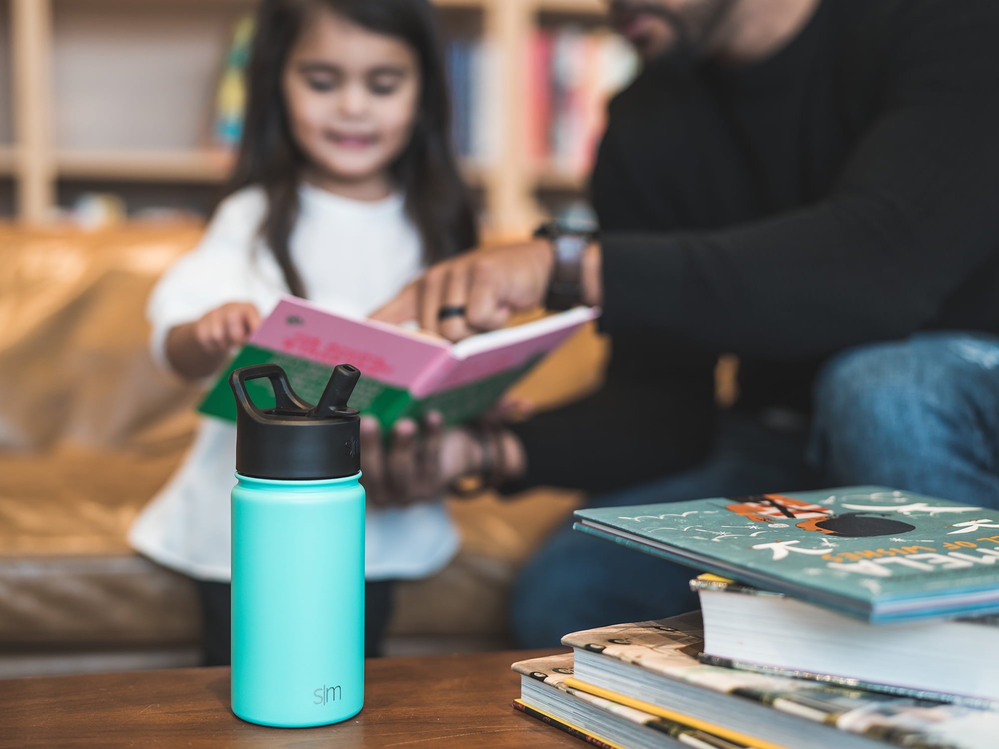 Simple Modern Summit Water Bottle Straw Lid Vacuum Insulated Stainless Steel Bottle | 18 fl oz Edition-S5J6