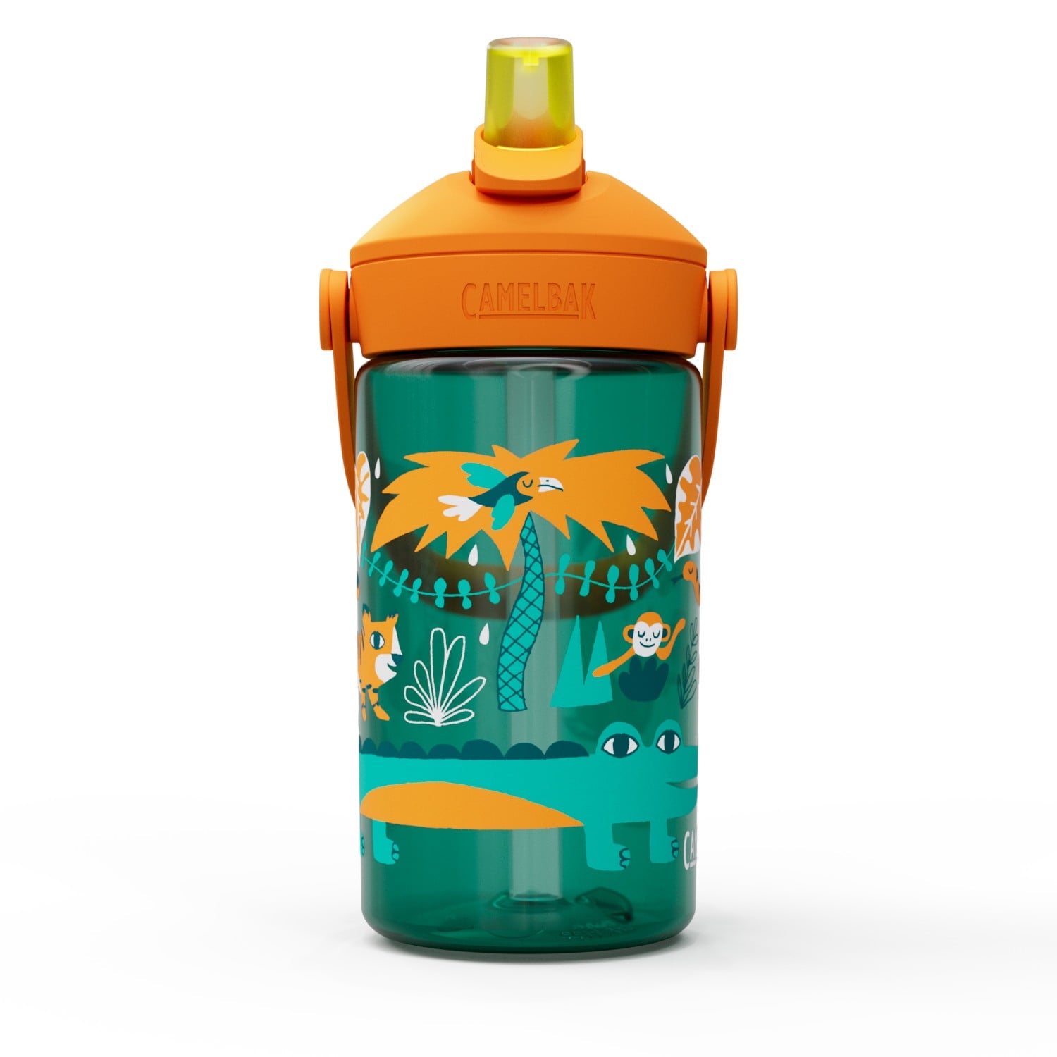 Camelbak Thrive™ Flip Straw Kids 14oz Bottle, Jungle Animals Edition-ZLDI