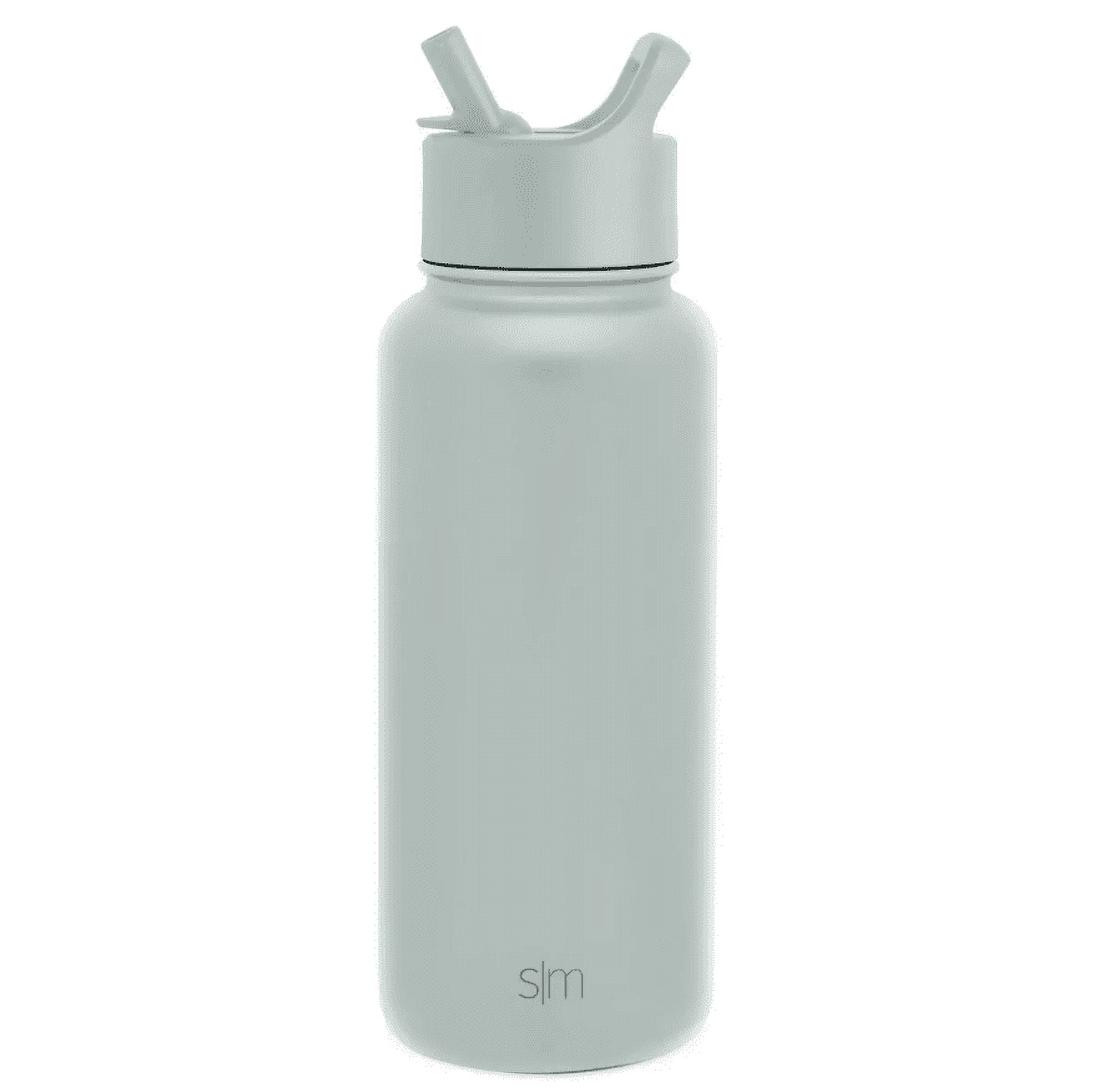 Simple Modern Summit 32oz Stainless Steel Water Bottle with Straw Lid Seaglass Sage Edition-1QUJ