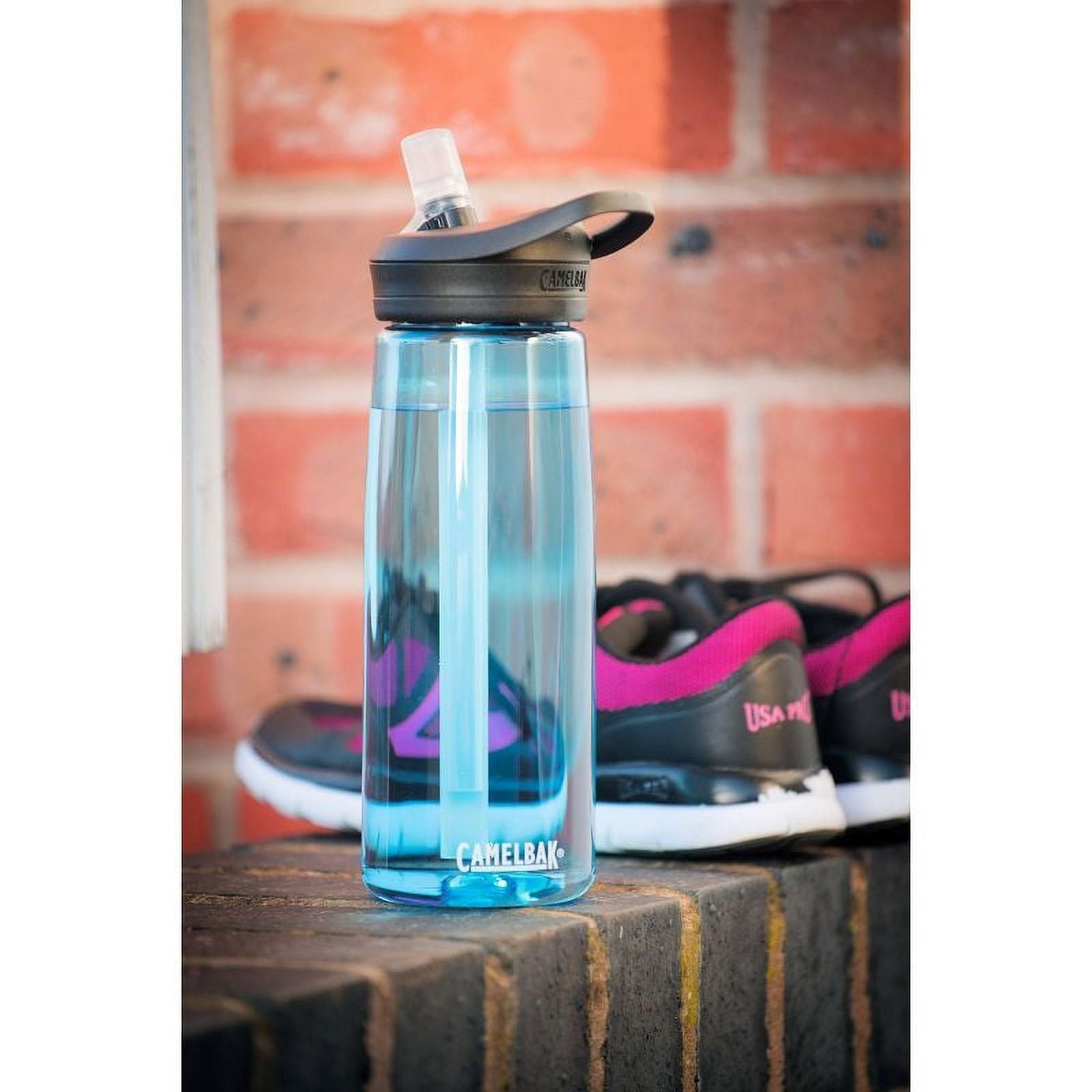 CamelBak Eddy+ 25oz Tritan Renew Water Bottle, Light Blue Edition-3MB1