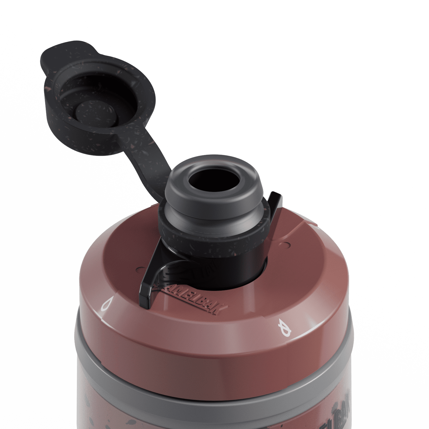 CamelBak Podium® Dirt Series Water Bottle, 21 oz,  Sierra Red Edition-4PDI