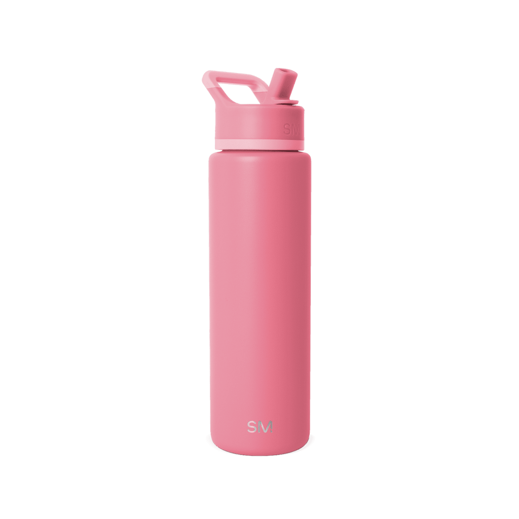 Simple Modern 30 fl oz Insulated Stainless Steel Summit Wide Mouth Water Bottle with Straw Lid | Slumberland Edition-83DY