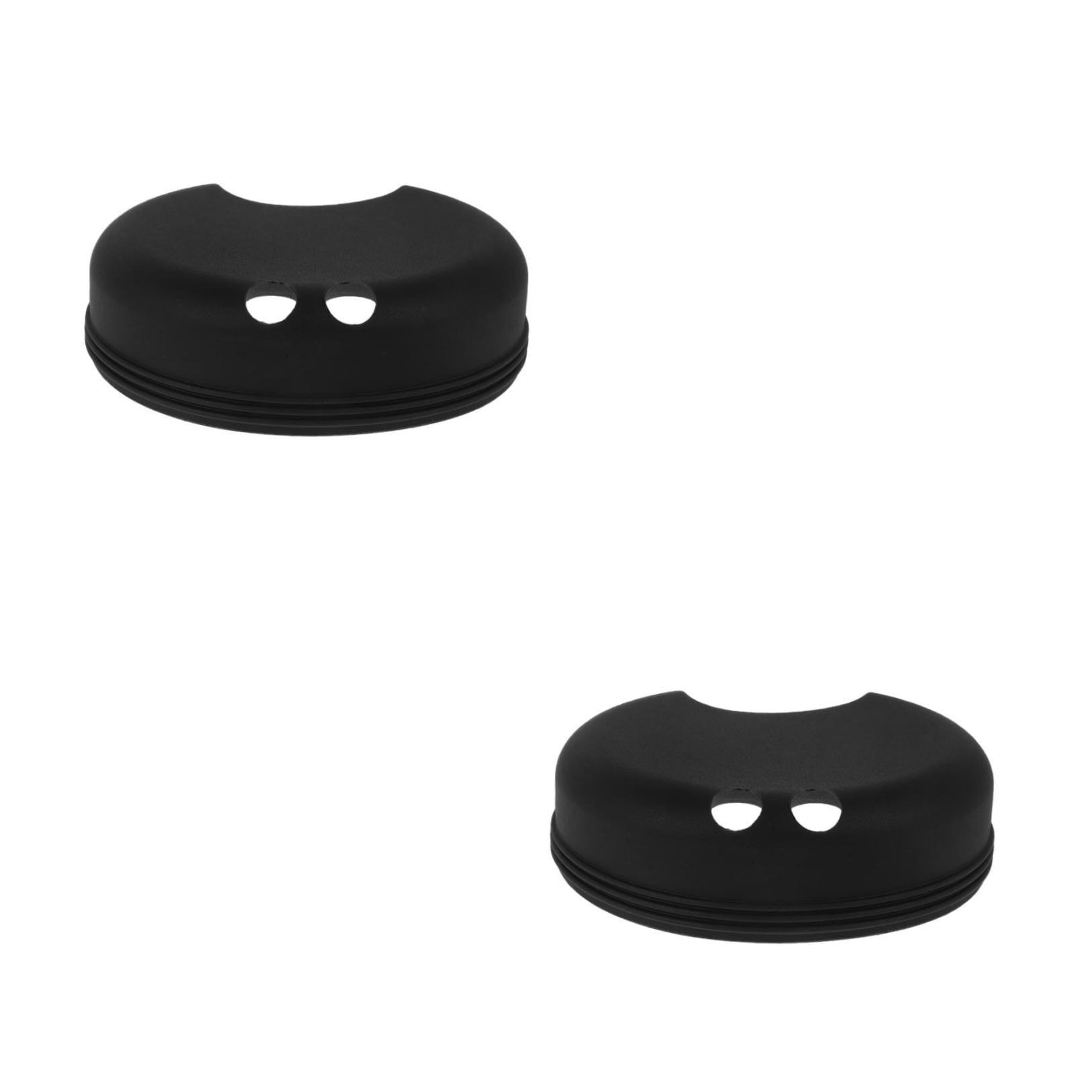 Worgeous 2pcs Splash Guarding Lid For Wide Mouth Bottle  Water Cup Anti-spill Intended Accessory Water Cup Lid Spill-proof Cap For Water Cup Compatible For Nalgene Easy Sipper Edition-CLXZ
