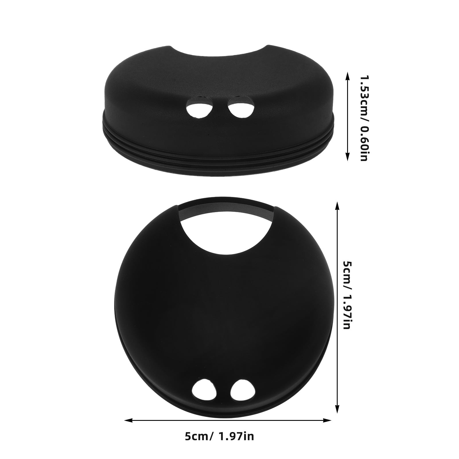 Worgeous 2pcs Splash Guarding Lid For Wide Mouth Bottle  Water Cup Anti-spill Intended Accessory Water Cup Lid Spill-proof Cap For Water Cup Compatible For Nalgene Easy Sipper Edition-CLXZ