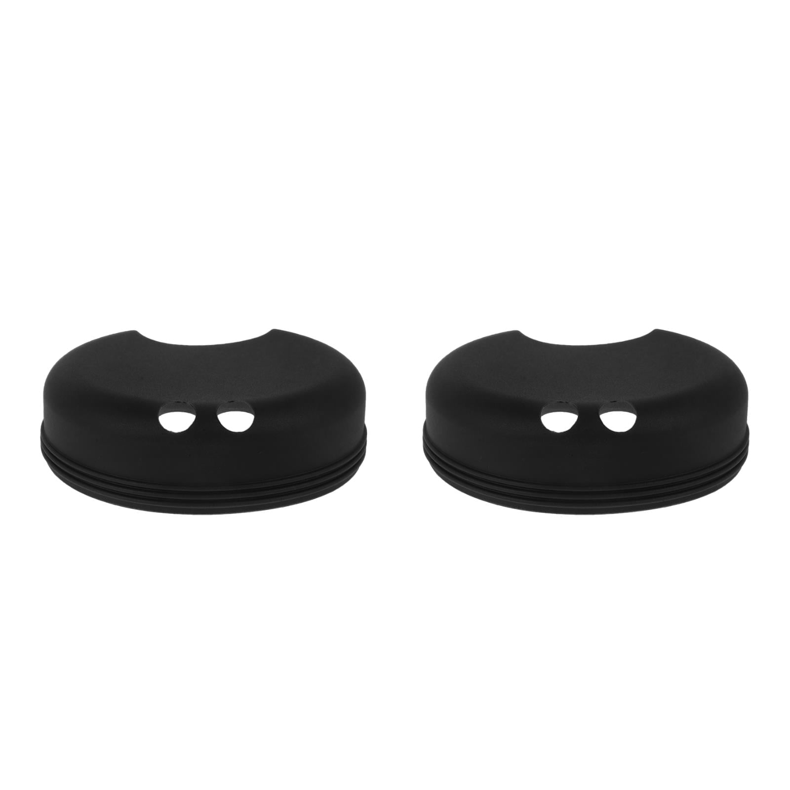 Worgeous 2pcs Splash Guarding Lid For Wide Mouth Bottle  Water Cup Anti-spill Intended Accessory Water Cup Lid Spill-proof Cap For Water Cup Compatible For Nalgene Easy Sipper Edition-CLXZ