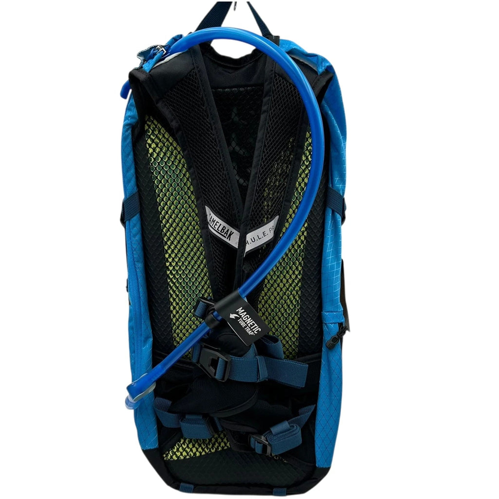 CAMELBAK M.U.L.E Pro 14L Bike Hydration Backpack 100 oz, Ibiza Blue/Orange Edition-M7M7