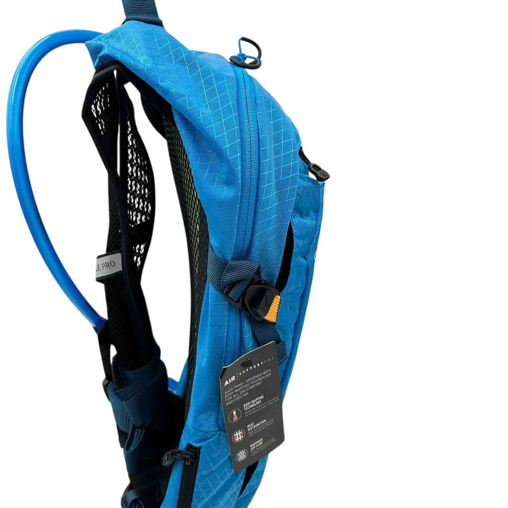 CAMELBAK M.U.L.E Pro 14L Bike Hydration Backpack 100 oz, Ibiza Blue/Orange Edition-M7M7