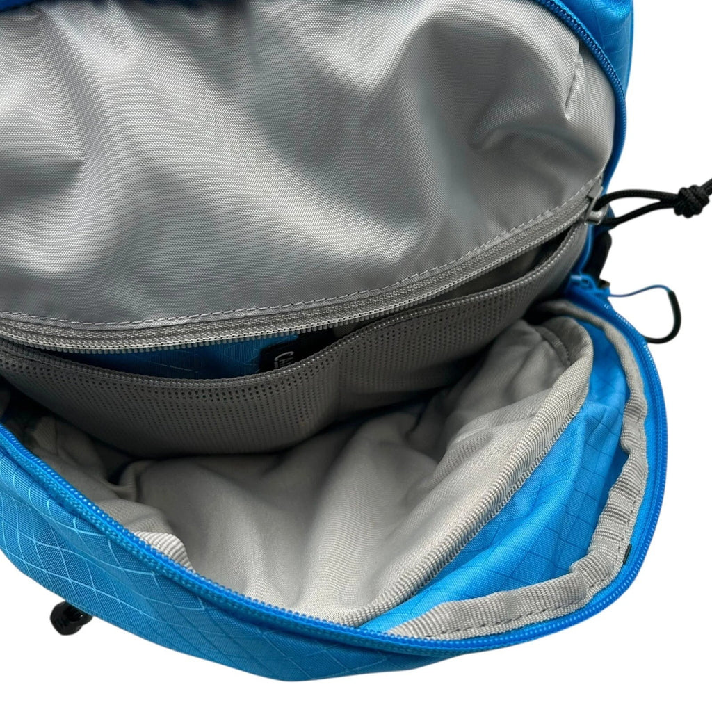 CAMELBAK M.U.L.E Pro 14L Bike Hydration Backpack 100 oz, Ibiza Blue/Orange Edition-M7M7