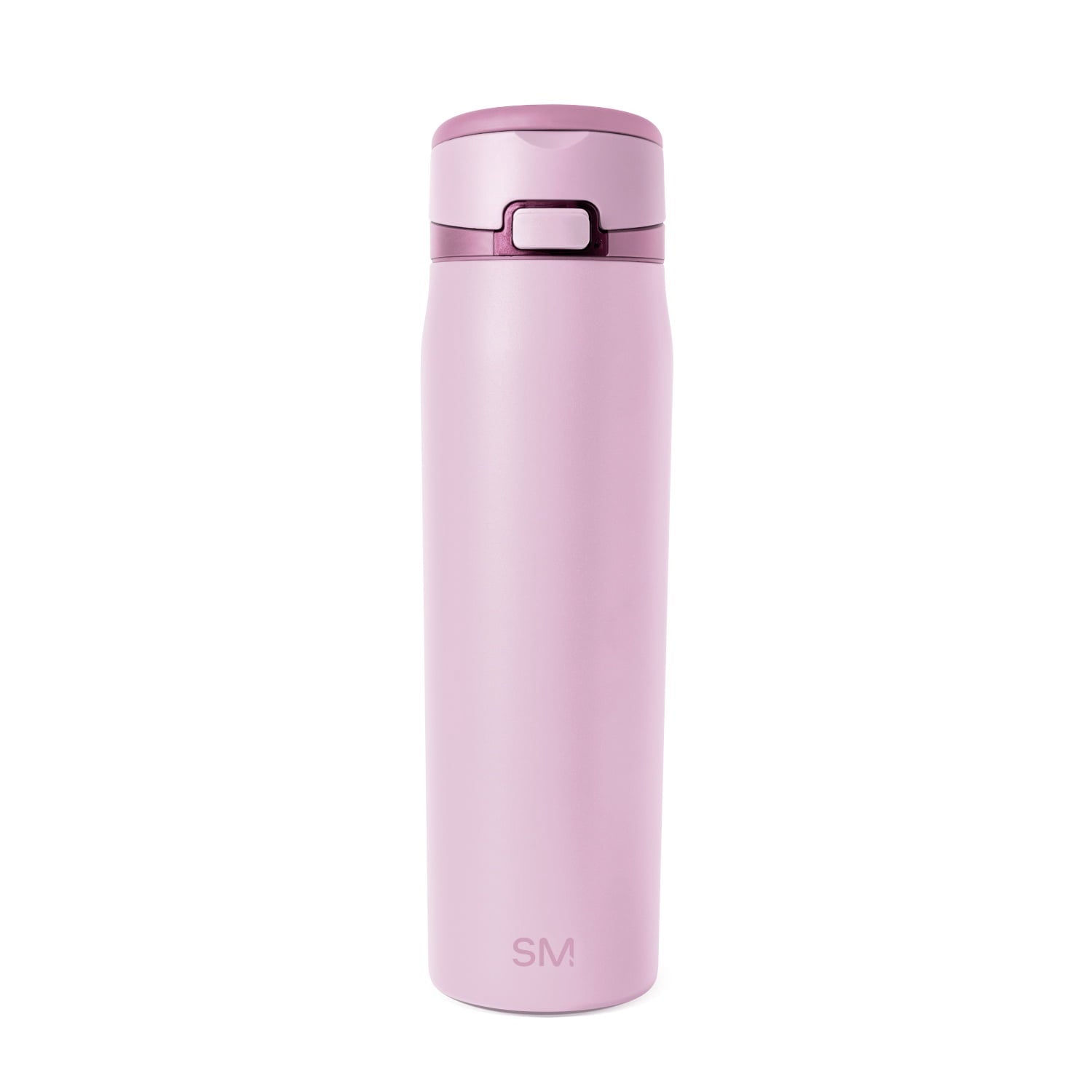 Simple Modern 24oz Mesa Loop Water Bottle with Covered Spout | Pink Champagne Edition-3YEE
