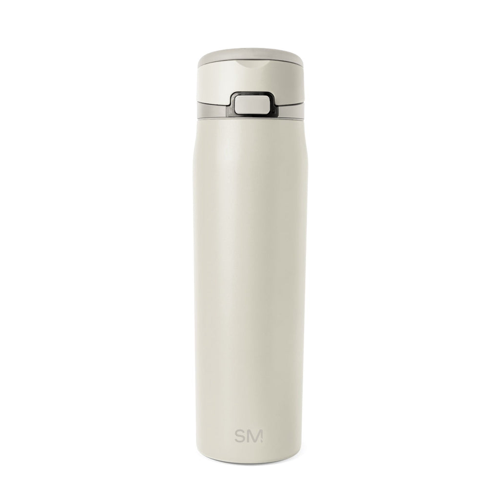 Simple Modern 24oz Mesa Loop Water Bottle with Covered Spout | Pink Champagne Edition-3YEE