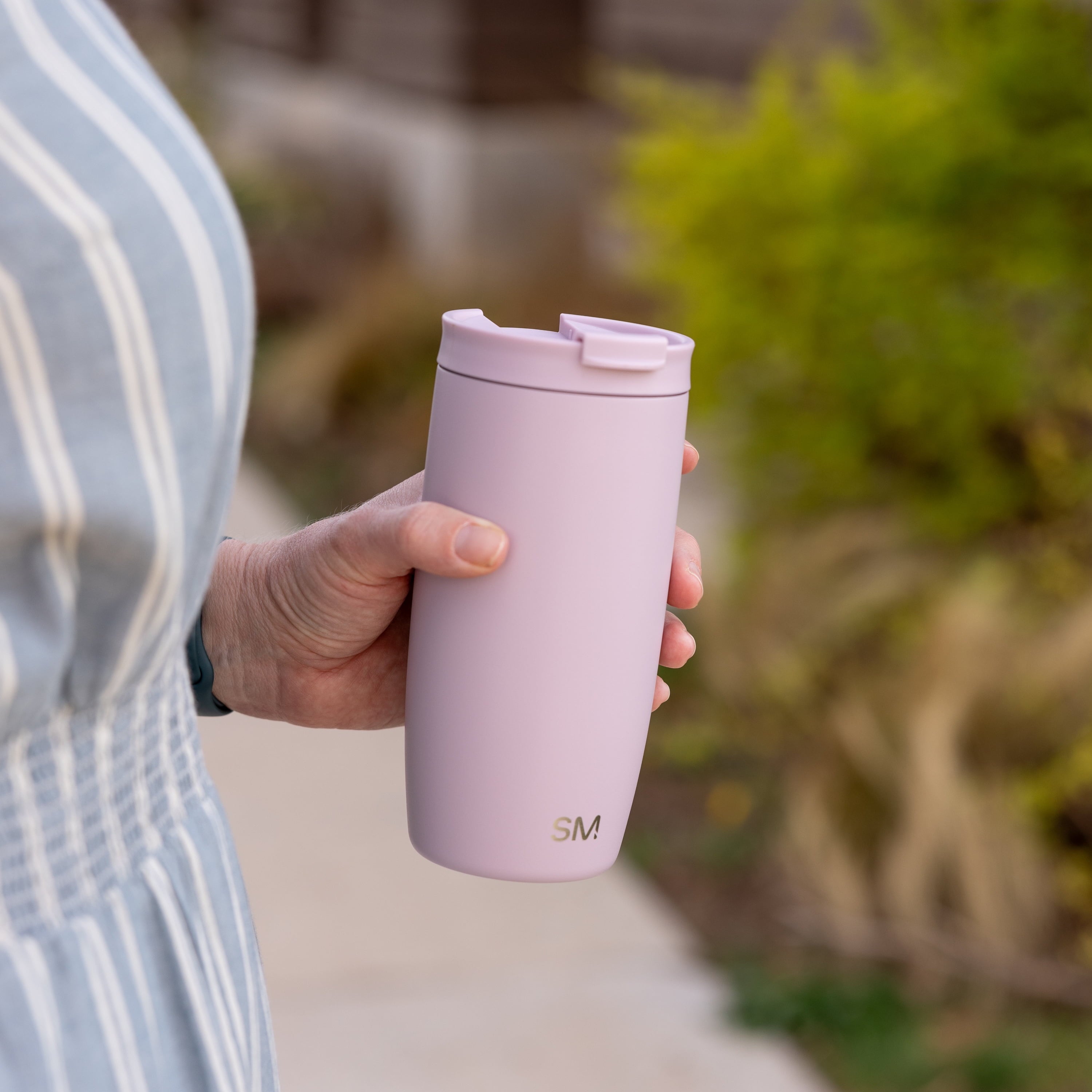Simple Modern 16 fl oz Insulated Stainless Steel Voyager Coffee Tumbler with Insulated Flip Lid Edition-4KJ3