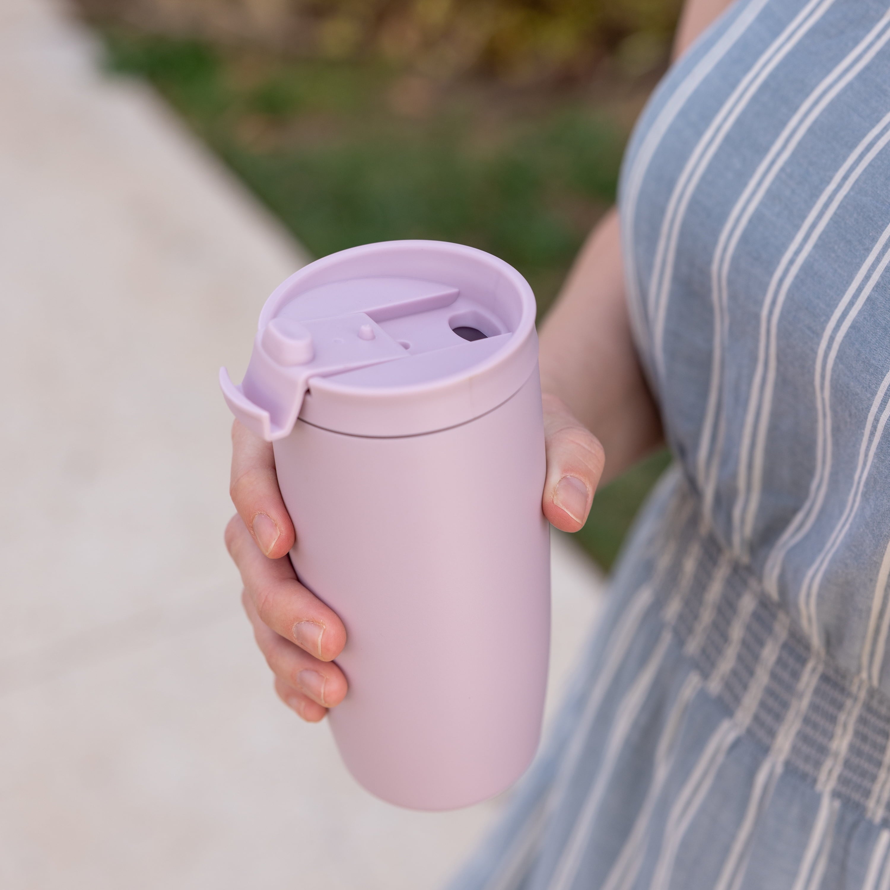 Simple Modern 16 fl oz Insulated Stainless Steel Voyager Coffee Tumbler with Insulated Flip Lid Edition-4KJ3