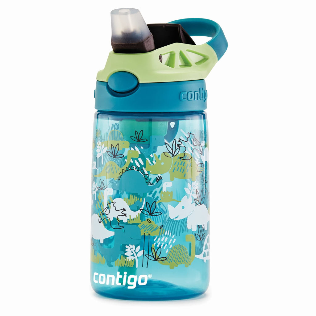 Contigo Kids Straw Water Bottle with AUTOSPOUT Lid, 14oz. Edition-YTMD