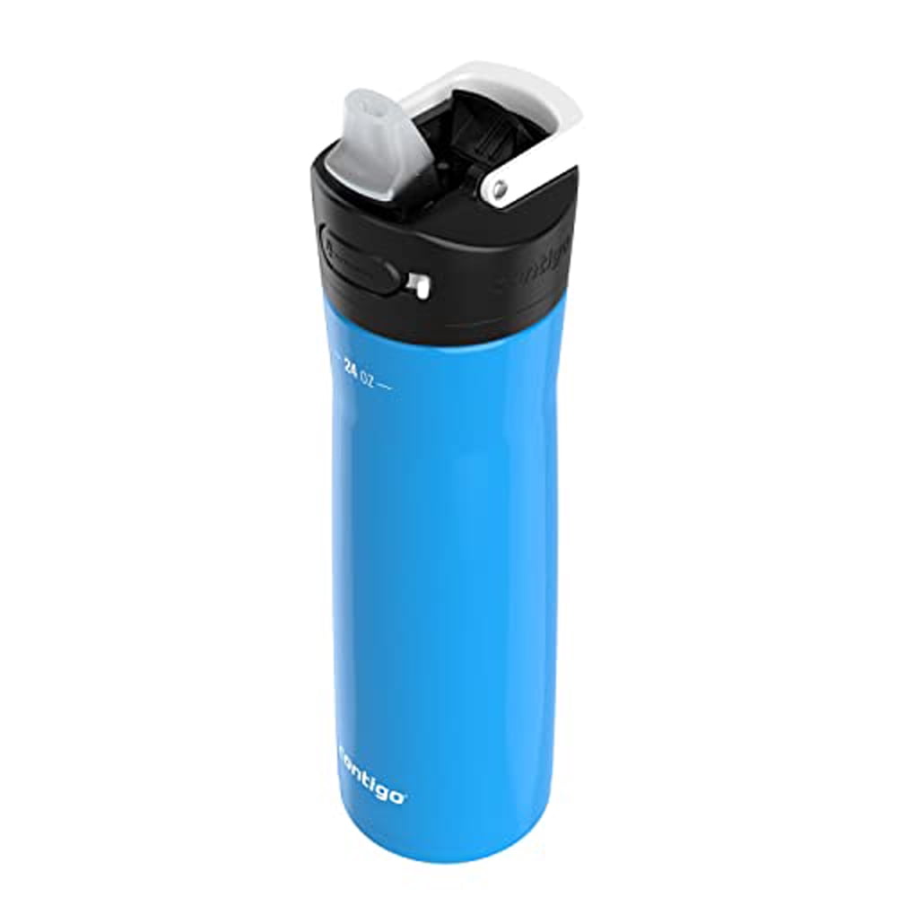 Contigo Ashland 2.0 Water Bottle with AUTOSPOUT Lid, 24oz., Blue Corn Edition-2MDI