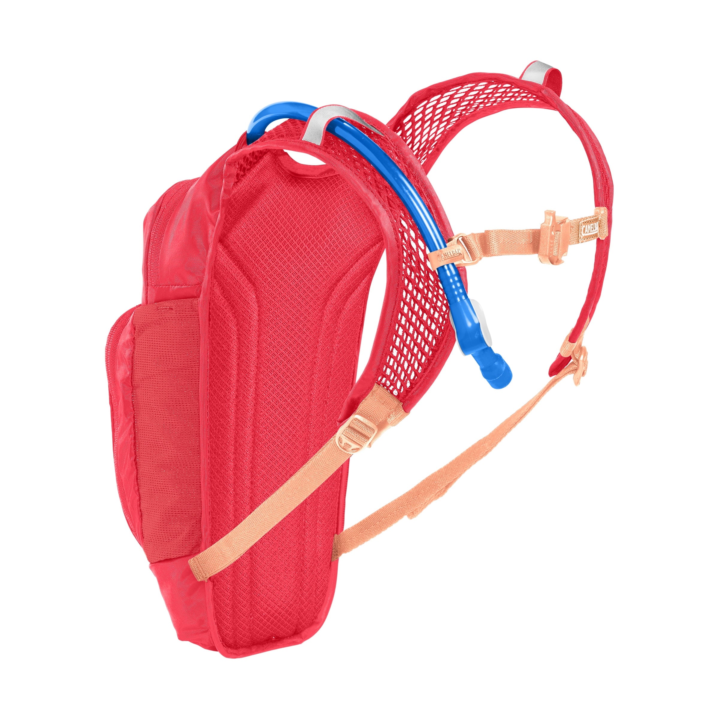Camelbak Kid's Mini Mule.® 50oz Hydration Pack, Pink/Flowers Edition-TTFJ