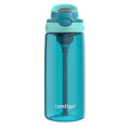 Contigo Leakproof lid 591 mL Juniper Jade Aubrey Plastic Water Bottle with Straw Edition-DN85