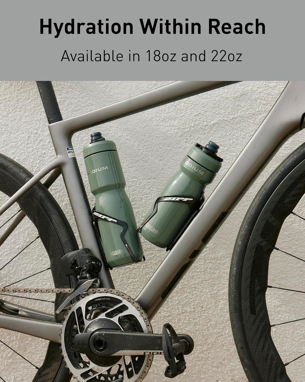 CamelBak Podium 22oz Insulated Stainless Steel Bike Water Bottle, Pacific Edition-0PIM