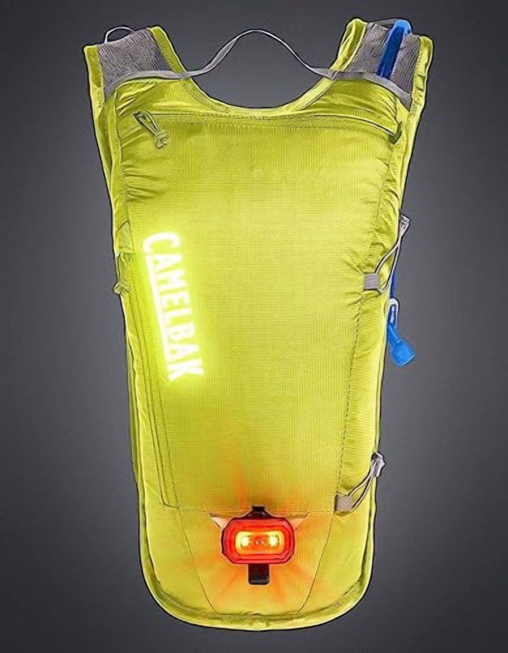 Camelbak Classic Light Hydration Pack Bag Inc Reservior Yellow/Silver 70oz Edition-XVWT