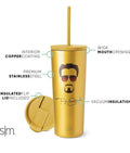 Simple Modern Insulated Iron Man Tony 24oz  Tumbler W/Flip Lid and Straw Lid Edition-3904
