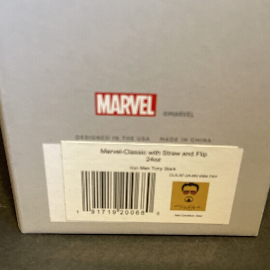 Simple Modern Insulated Iron Man Tony 24oz  Tumbler W/Flip Lid and Straw Lid Edition-3904
